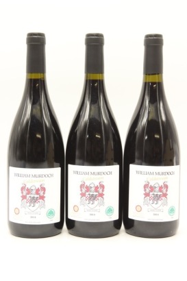 (3) 2014 William Murdoch Wines Coldstream Syrah, Gimblett Gravels