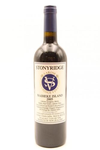 (1) 2005 Stonyridge Vineyard Larose, Waiheke Island