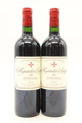 (2) 2010 Chateau Gazin L'Hospitalet de Gazin, Pomerol [JR17]