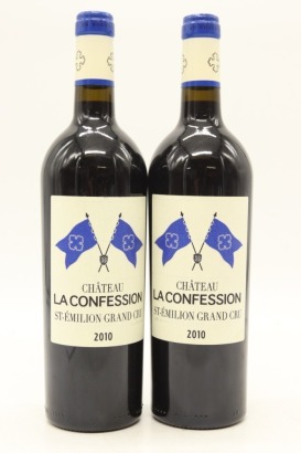 (2) 2010 Chateau La Confession, Saint-Emilion Grand Cru
