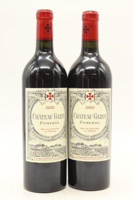 (2) 2010 Chateau Gazin, Pomerol