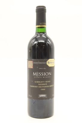 (1) 1999 Mission Estate Winery Reserve Cabernet - Merlot, Gimblett Gravels