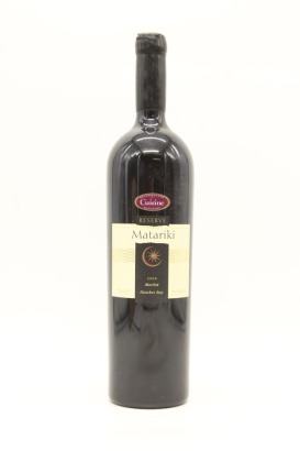 (1) 2000 Matariki Reserve Merlot, Hawke's Bay
