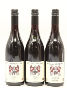 (3) 2014 William Murdoch Wines Estate Syrah, Gimblett Gravels