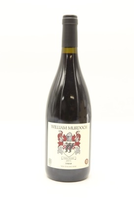 (1) 2015 William Murdoch Wines Syrah, Gimblett Gravels