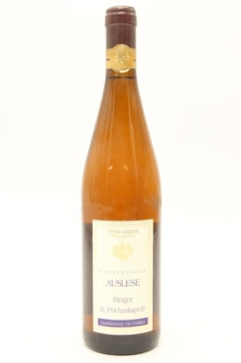 (1) 1999 Peter Mertes Riesling Auslese, "Binger St. Rochuskapelle", Rheinhessen, Germany &diams;