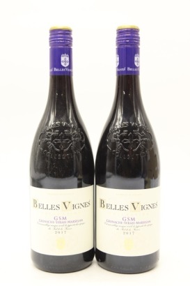 (2) 2017 Belles Vignes Collection GSM Grenache - Syrah - Marselan, France &diams;