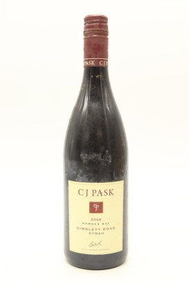 (1) 2006 Pask Gimblett Road Syrah, Hawke's Bay &diams;