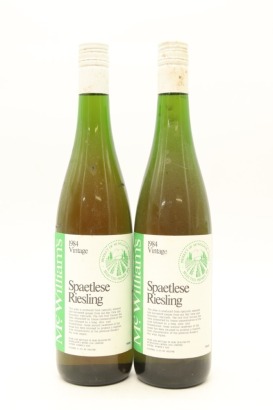 (2) 1984 McWilliam's Spaetlese Riesling, Hawkes Bay &diams;