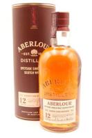 (1) Aberlour 12 YO Double Cask 1L 40% alc.