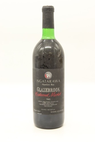 (1) 1985 Ngatarawa Glazebrook Regional Reserve Merlot - Cabernet Sauvignon, Hawke's Bay &diams;