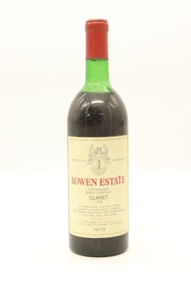 (1) 1975 Bowen Estate Shiraz - Cabernet, Coonawarra &diams;
