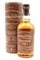 (1) Balvenie Double Wood 17 Year Old Single Malt Scotch Whisky 70cl 43% alc.