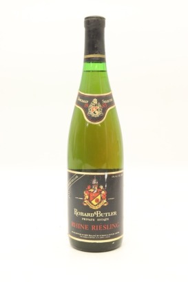 (1) 1983 Robard & Butler Limited Release Rhine Riesling, Marlborough &diams;