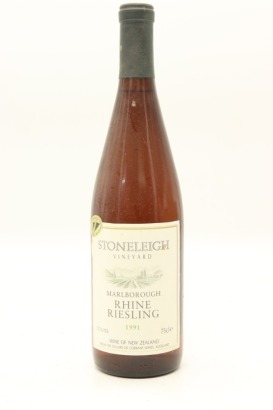 (1) 1991 Stoneleigh Rhine Riesling, Marlborough &diams;