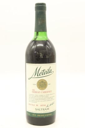 (1) 1981 Saltram Metala White Label Shiraz - Cabernet Sauvignon, Langhorne Creek &diams;