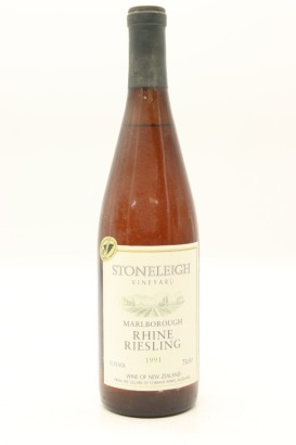 (1) 1991 Stoneleigh Rhine Riesling, Marlborough &diams;