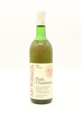(1) 1980 McWilliam's Pinot Chardonnay, Hawkes Bay &diams;
