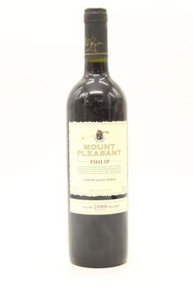 (1) 2000 Mount Pleasant Phillip Shiraz, Hunter Valley &diams;