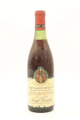 (1) 1972 Joseph Drouhin Morey-Saint-Denis, Cote de Nuits &diams;