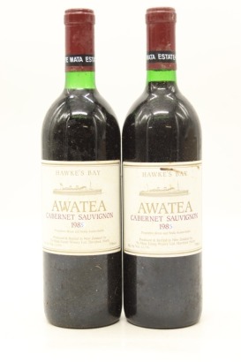 (2) 1985 Te Mata Estate Awatea Cabernets Merlot, Hawke's Bay &diams;