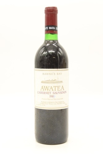 (1) 1985 Te Mata Estate Awatea Cabernets Merlot, Hawke's Bay &diams;