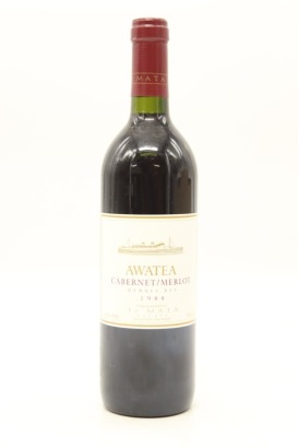 (1) 1988 Te Mata Estate Awatea Cabernets Merlot, Hawke's Bay &diams;