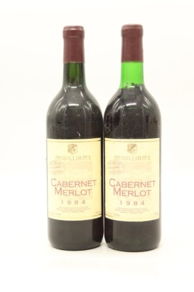 (2) 1984 McWilliam's Cabernet Merlot, Napier Hawke's Bay &diams;