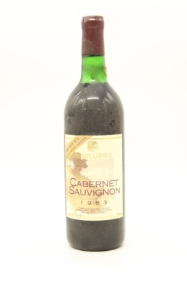 (1) 1983 McWilliam's Cabernet Sauvignon, Napier Hawke's Bay &diams;