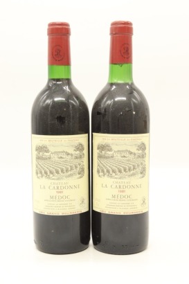 (2) 1981 Chateau La Cardonne, Medoc France &diams;