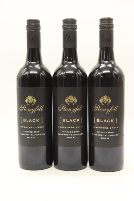(3) 2018 Stonyfell Black Cabernet - Shiraz, Australia &diams;