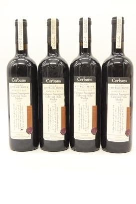 (4) 1998 Corbans Cottage Block Cabernet - Merlot, Hawke's Bay &diams;