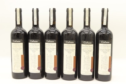 (6) 1998 Corbans Cottage Block Cabernet - Merlot, Hawke's Bay &diams;