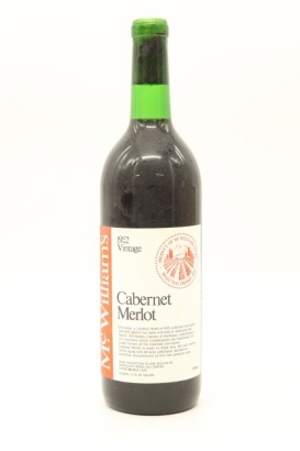 (1) 1982 McWilliams Cabernet Merlot, Hawkes Bay &diams;