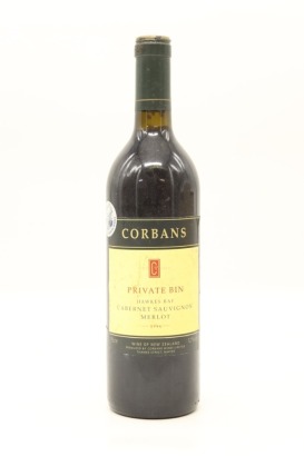 (1) 1996 Corbans Priavte Bin Cabernet Sauvignon - Merlot, Hawke's Bay &diams;