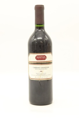 (1) 1991 Matua Valley Cabernet Sauvignon Smith-Dartmoor Estate, Auckland &diams;