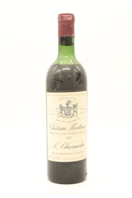 (1) 1965 Chateau Montrose, Saint-Estephe (MS) &diams;