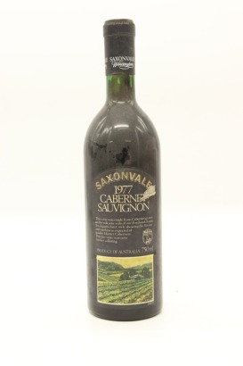 (1) 1977 Saxonvale Cabernet Sauvignon, Australia &diams;