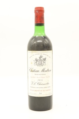 (1) 1976 Chateau Montrose, Saint-Estephe &diams;