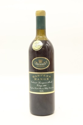 (1) 1989 Seppelt Harpers Range Cabernet Sauvignon - Merlot, Australia &diams;