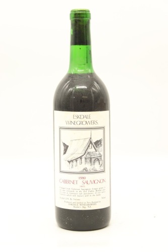 (1) 1980 Eskdale Winegrowers Cabernet Sauvignon, Hawke's Bay &diams;