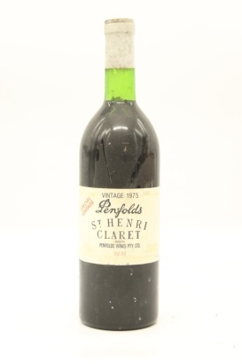 (1) 1975 Penfolds St. Henri Shiraz, South Australia &diams;