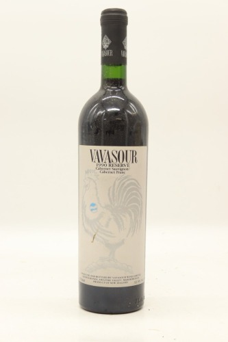 (1) 1990 Vavasour Reserve Cabernet Sauvignon - Cabernet Franc, Awatere Valley &diams;