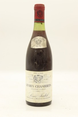 (1) 1970 Louis Jadot Gevrey-Chambertin, Cote de Nuits &diams;