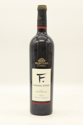 (1) 1999 Fairhall Estate Merlot - Cabernet, Marlborough &diams;