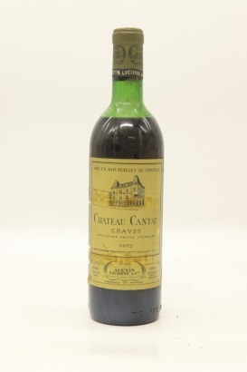 (1) 1972 Chateau Cantau, Graves &diams;