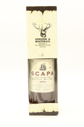 (1) 1979 Gordon & MacPhail Scapa Single Malt Scotch Whisky, Orkney, 40% ABV (GB) &diams;
