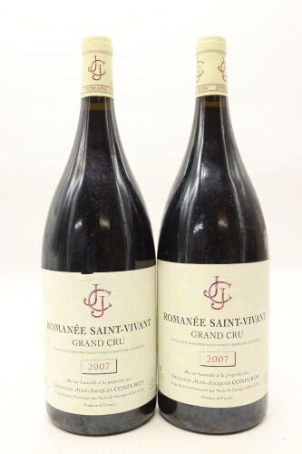 (2) 2007 Domaine Jean-Jacques Confuron Romanee-Saint-Vivant Grand Cru, Cote de Nuits, 1500ml