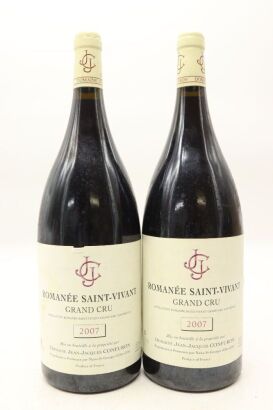 (2) 2007 Domaine Jean-Jacques Confuron Romanee-Saint-Vivant Grand Cru, Cote de Nuits, 1500ml