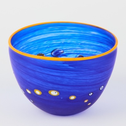 A Signed Lynette Campbell Bowl